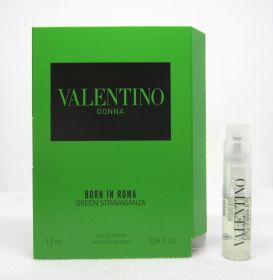 VALENTINO DONNA BORN IN ROMA GREEN STRAVAGANZA 0.04 EAU DE PARFUM SPRAY VIAL FOR WOMEN