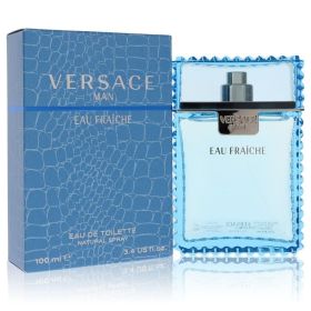 Versace Man by Versace Eau Fraiche Eau De Toilette Spray (Blue)